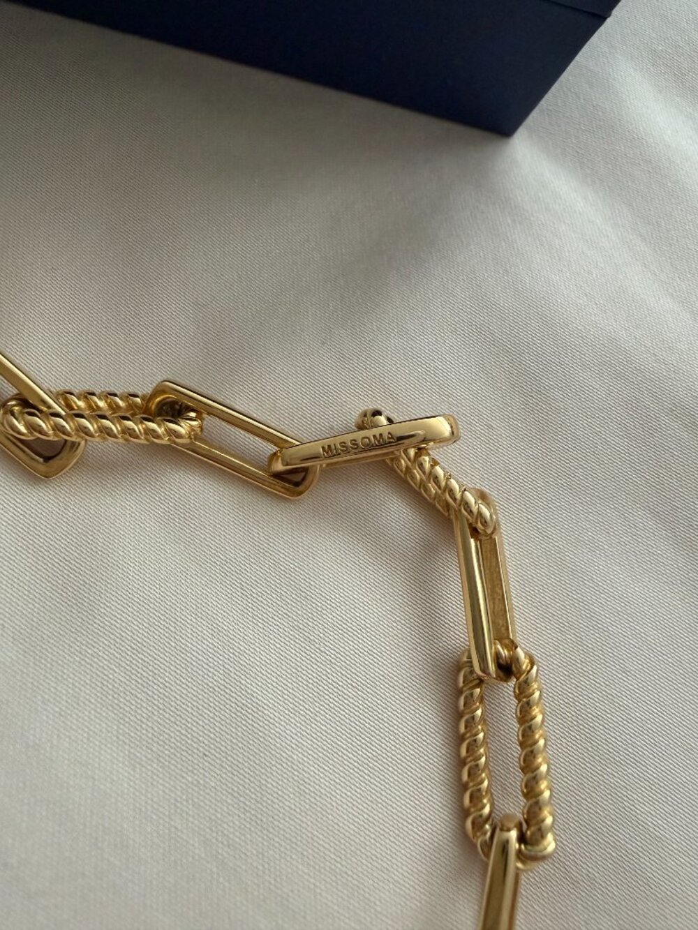 Missoma Coterie 18k Gold Plated Link Chain Necklace - Picture 4 of 7